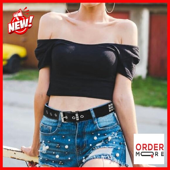 Studded Belt Set 3 Pcs Faux Leather Punk Gothic Star Design Unisex - Picture 6 of 7